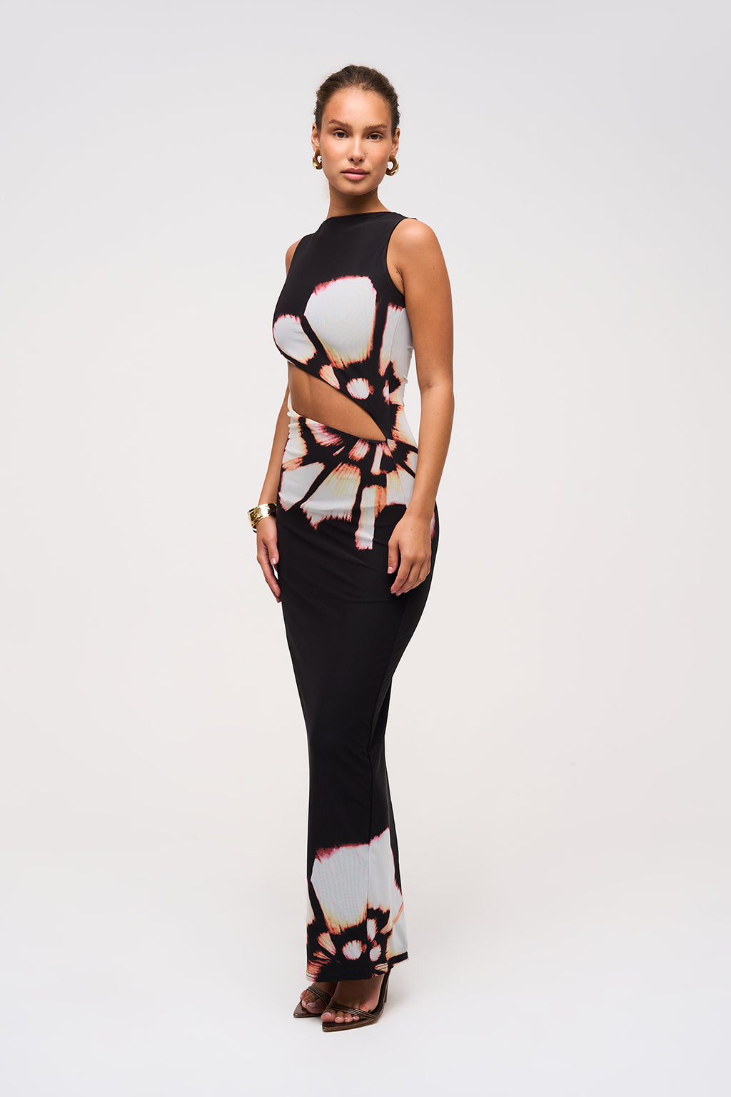 Eclipse Mirage Cutout Maxi Dress