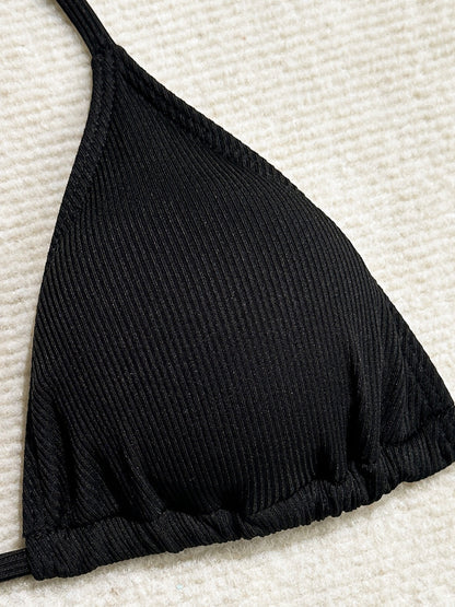 Sexy Lace Mesh Swimsuit Bikini Four-piece Set