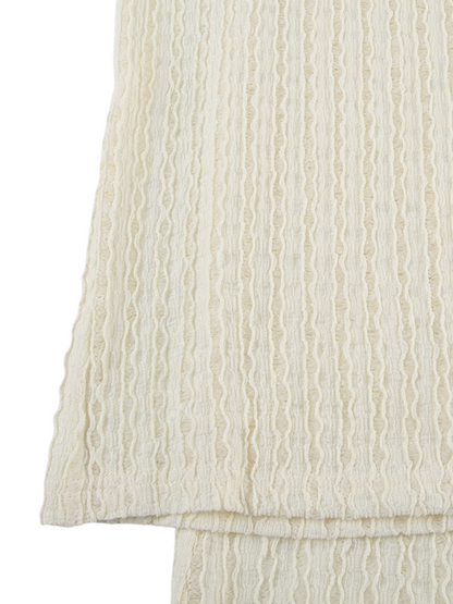 Carlota Lace Knit Casual Pants