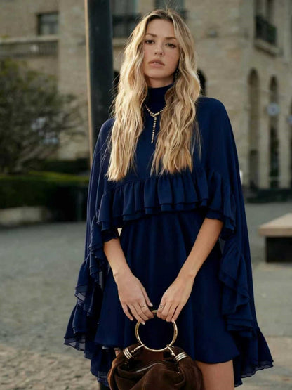 Camisoles Shawl Ruffle Chiffon 2-piece Sets