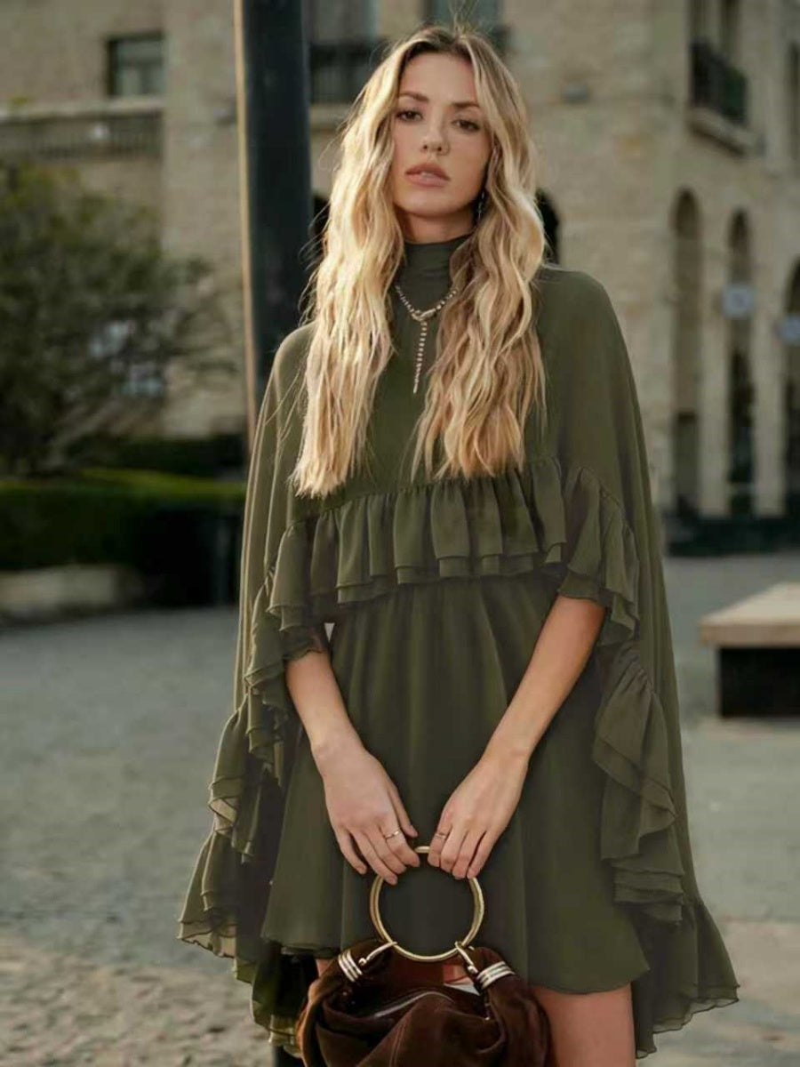 Camisoles Shawl Ruffle Chiffon 2-piece Sets