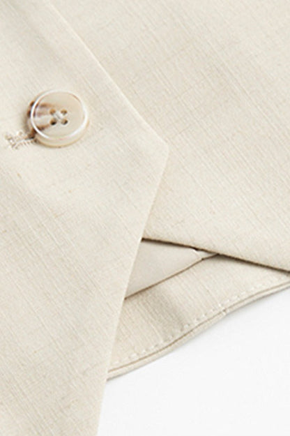 Classic V Neck Sleeveless Waistcoat Tank Top