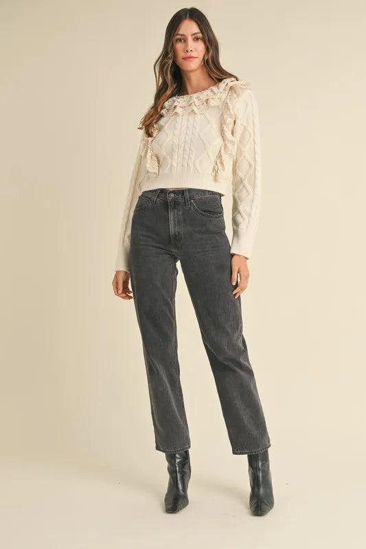 MABLE Lace Sweater