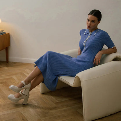 Pearl - Elegant Midi Dress