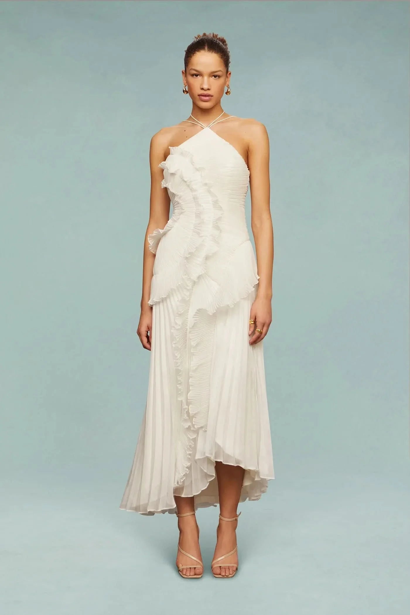 Amelia Halter Maxi Dress