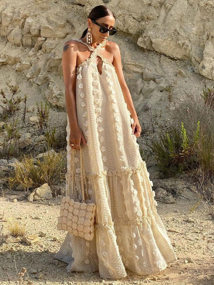Sleeveless Maxi Dress Casual Oversized Floor Length Dress