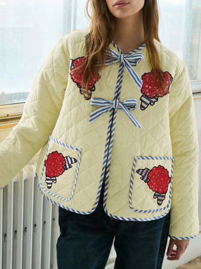 Canary Rose Quilted Jacket