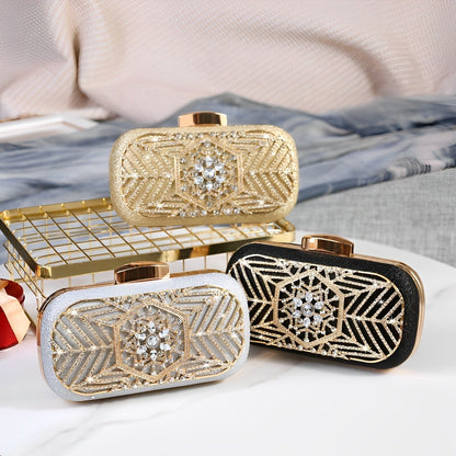 Yasmin Evening Clutch with Diamonds