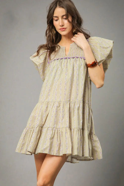 Lavender Rose Dress