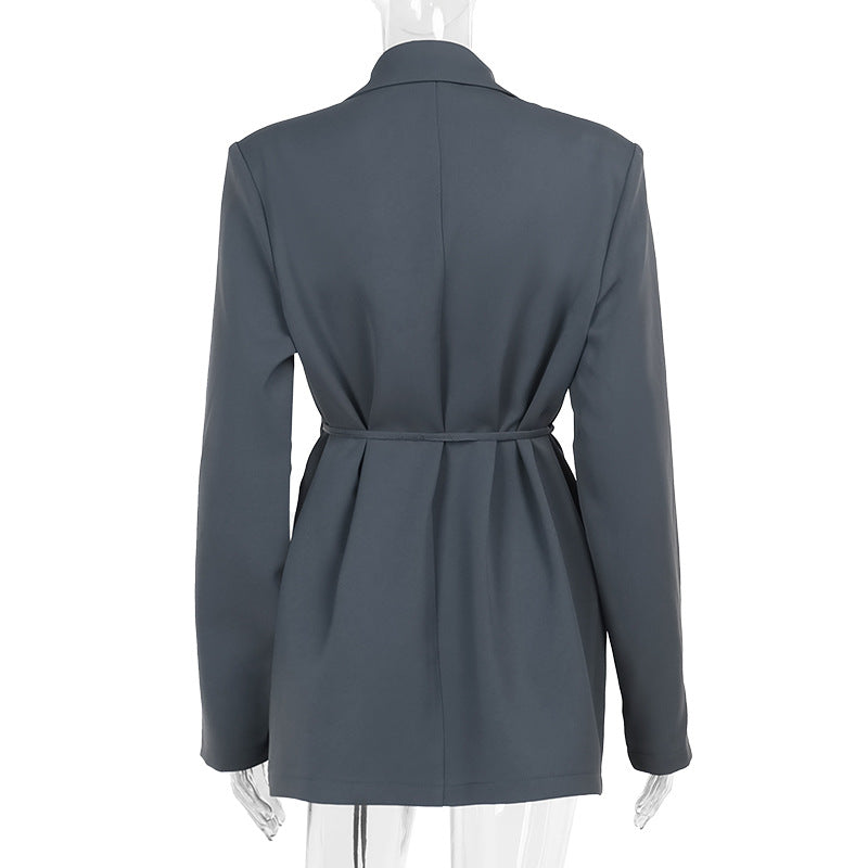 Smoky Dusk Dress-Grey
