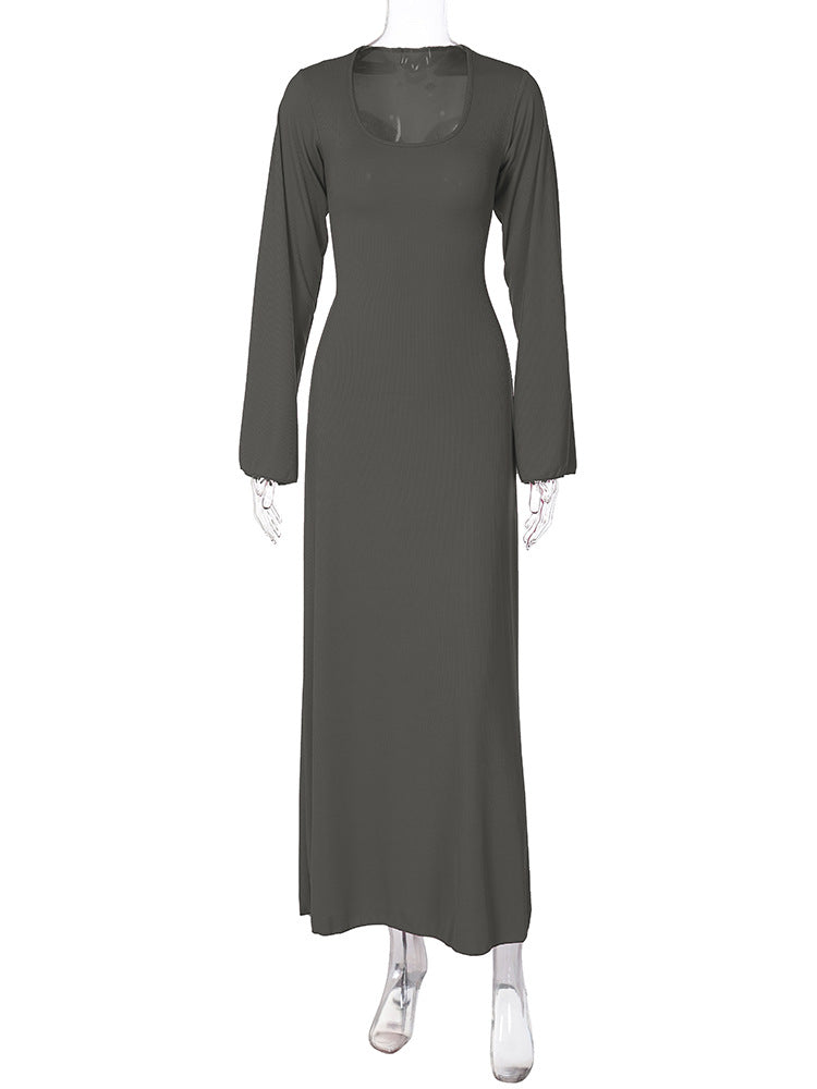 Elizabeth Maxi Dress - Grey