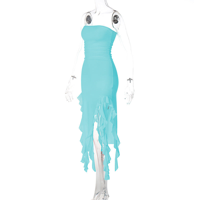 Aliza Mini Dress - Blue