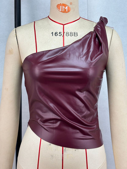 Curo Top - Maroon