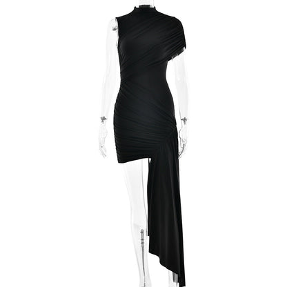 Gema Mini Dress - Black