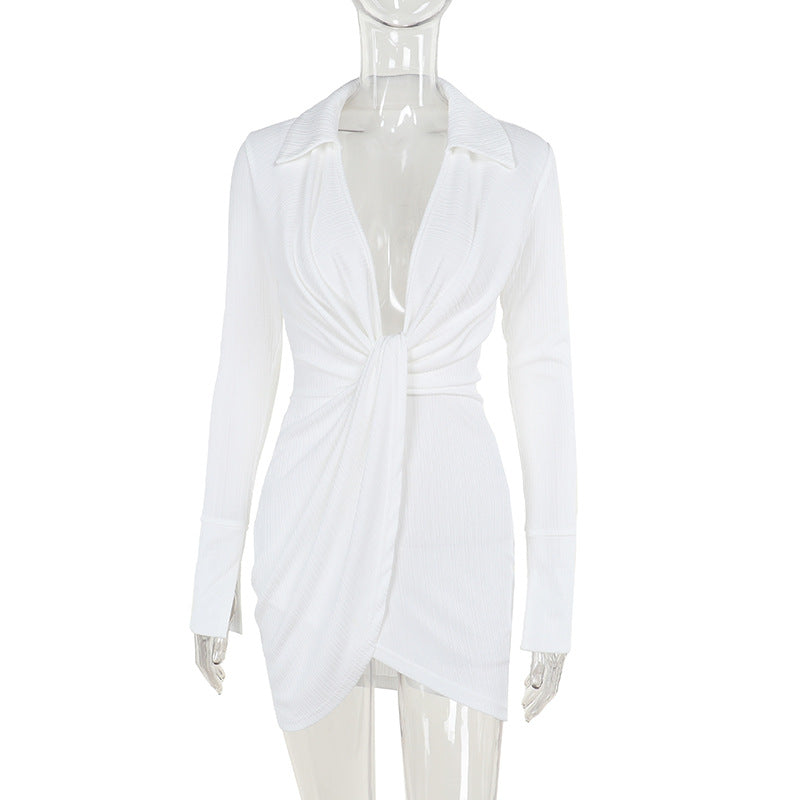 Lisa Mini Dress-White