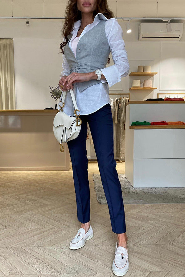 Jenelia Top - Grey