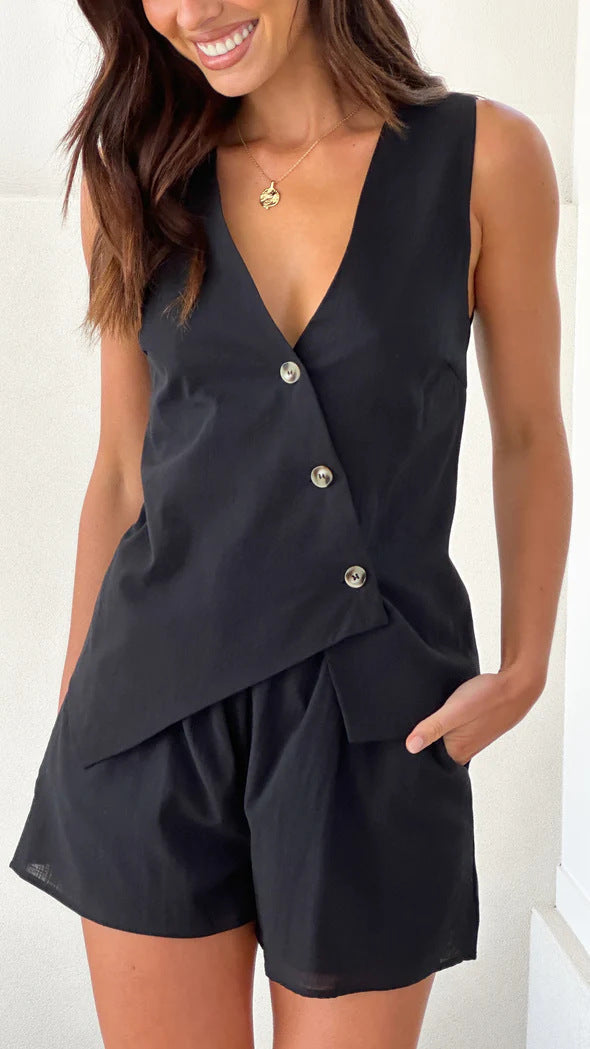 Garrett Co-Ord Set - Black