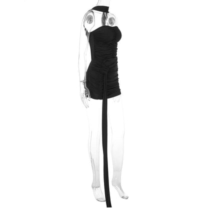 Claudene Mini Dress - Black