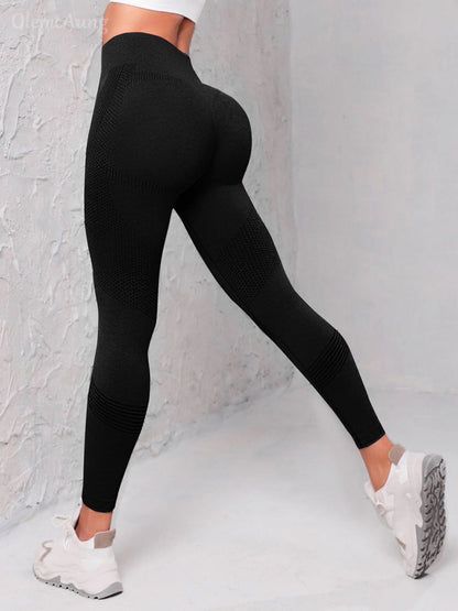 Seamless High-waisted Hip Lift Sports Yoga Pants