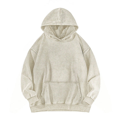 Washing The Hood Distressed Sweatshirt