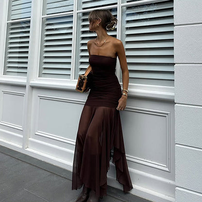 Felipe Dress - Brown