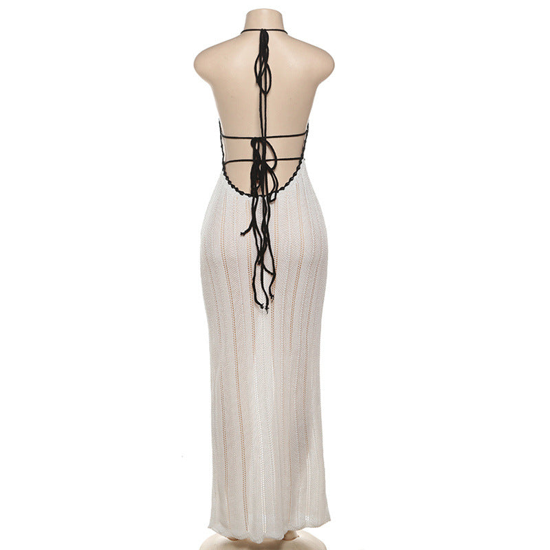 Luna Lace Dress - White