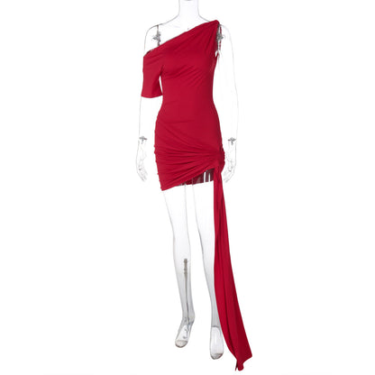 Kirby Mini Dress - Red