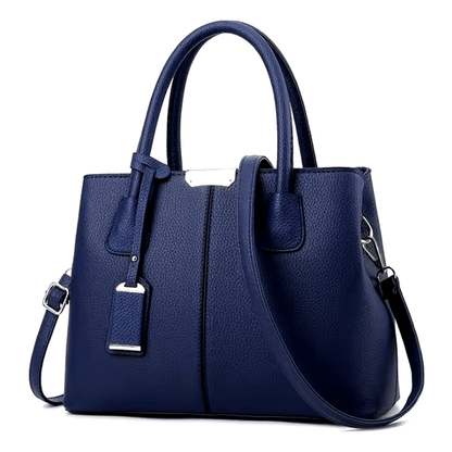 Maison Structured Leather Tote Bag | Dual Carry Design
