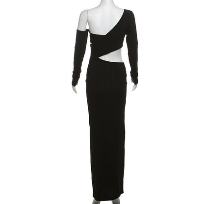 Midnight sky dress - Black