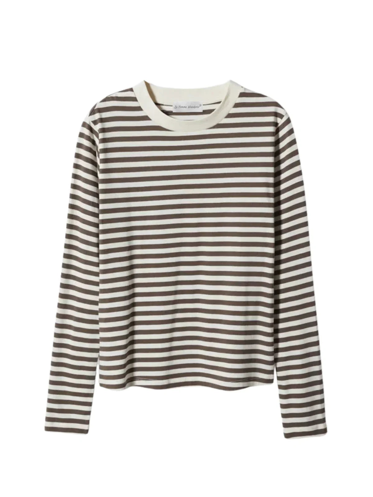 Everyday Parisian Stripe Crewneck Tee