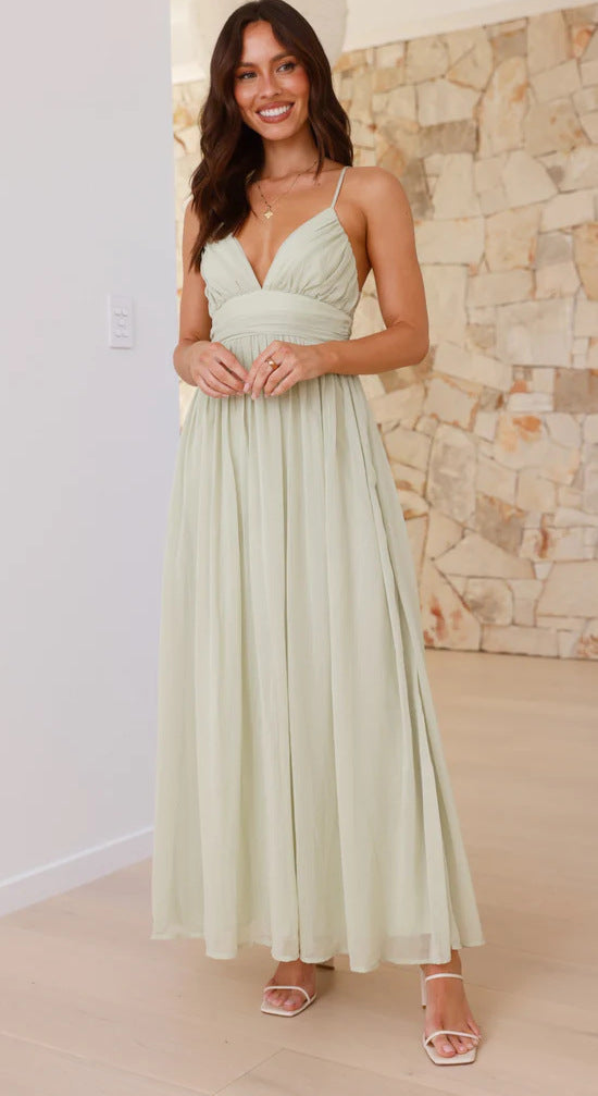 Croft Dress - Green