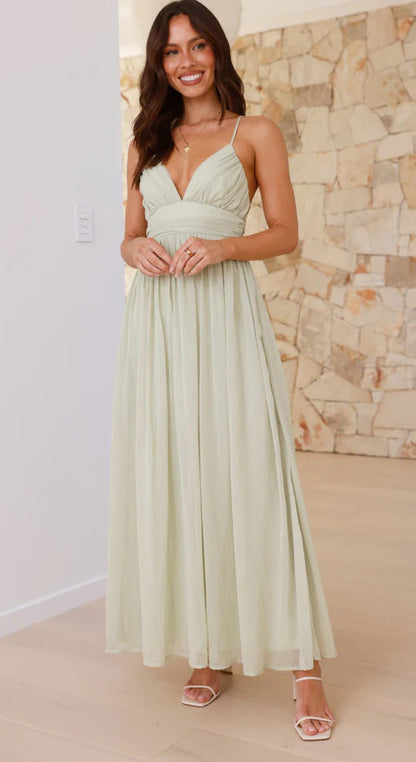 Croft Dress - Green