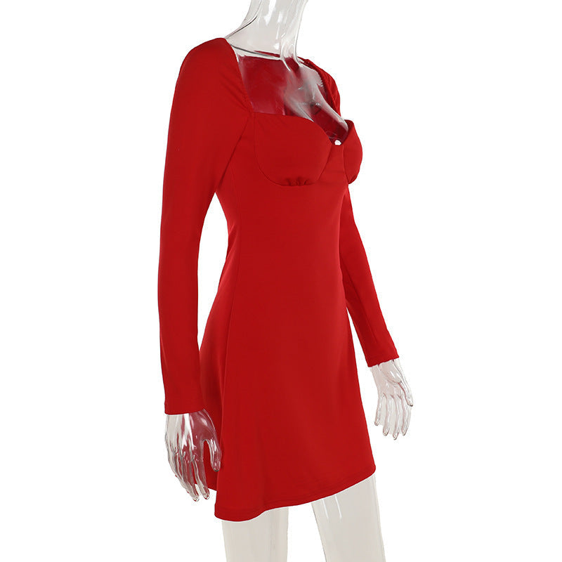 Diva Dress-Red