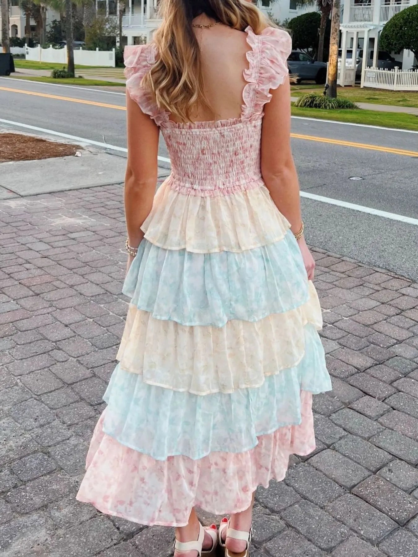 Maggs Floral Midi Dress