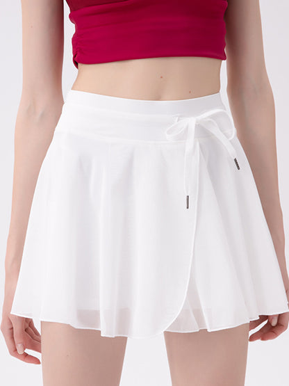 High Waist Quick Drying Exercise Mini Skirts