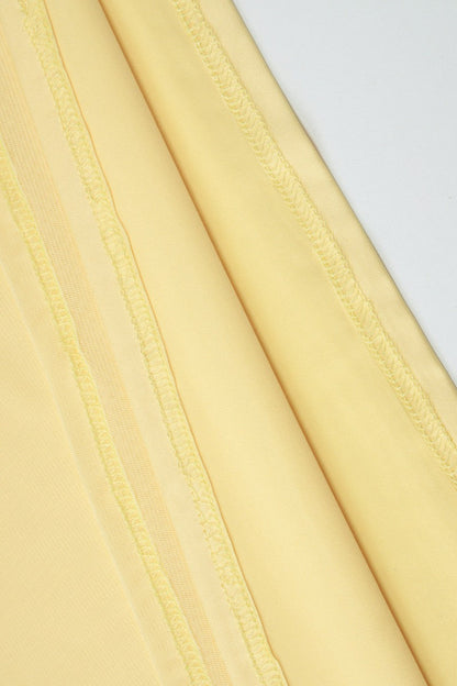 Sweetheart Neck Scalloped Trim Spaghetti Strap Bodycon Maxi Dress