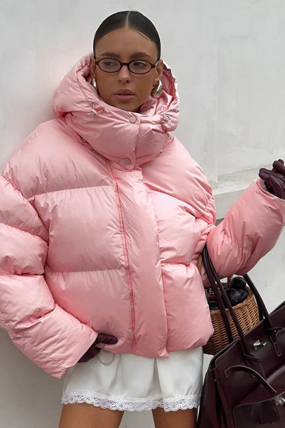 Thick Warm Hooded Coat