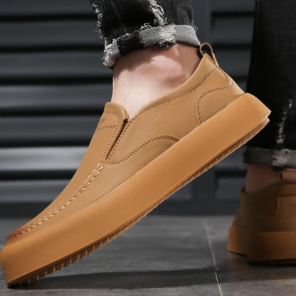 Leather Loafers | Cowhide Upper | Cushioned Sole