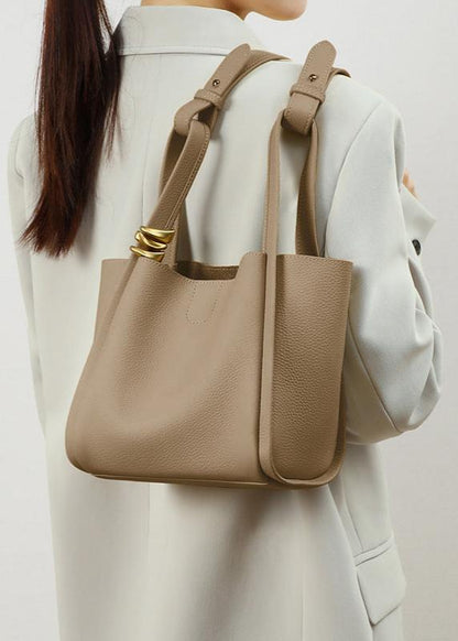 Modern-Bucket Tote