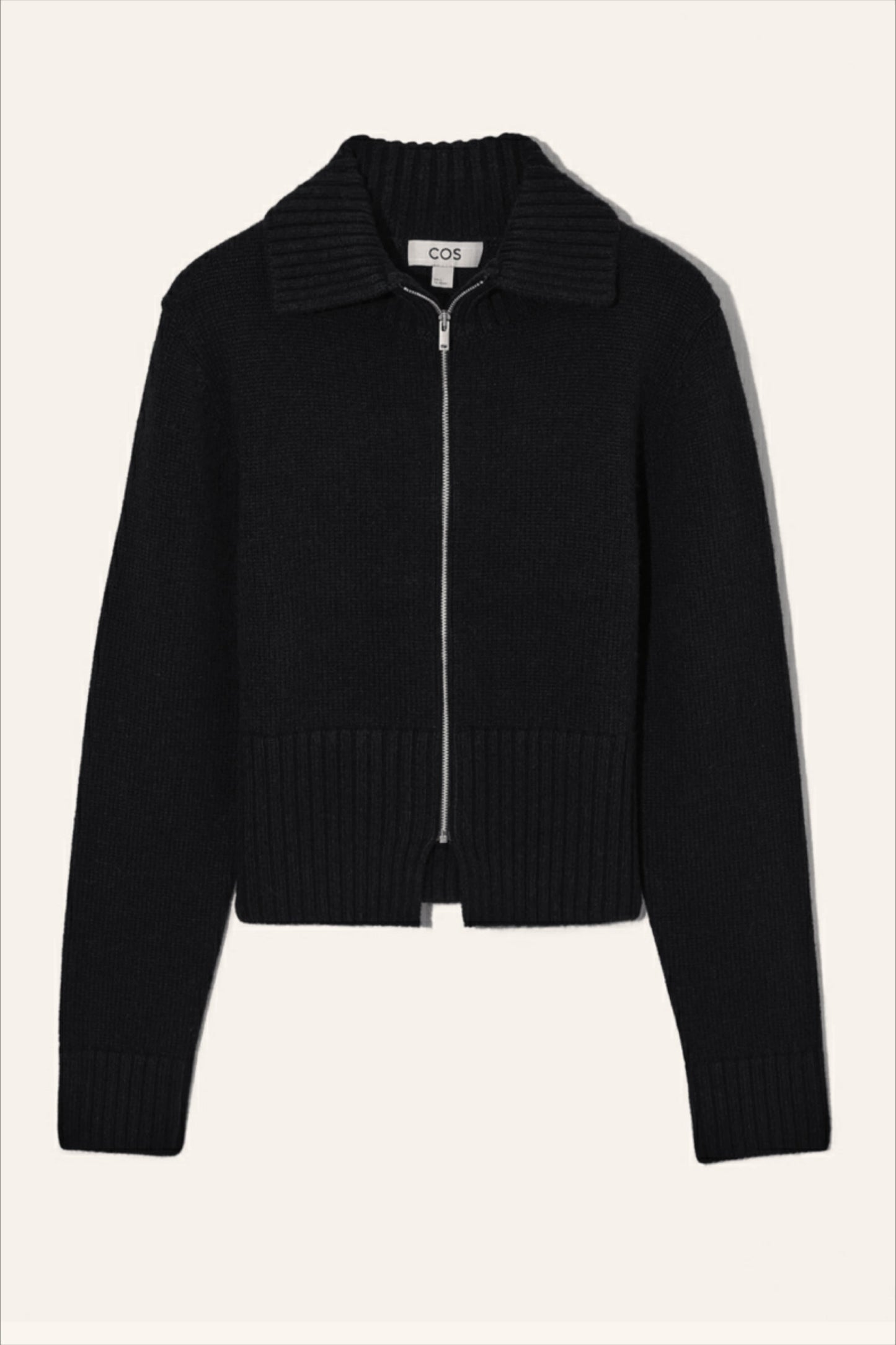 Casual Wool Blend Short Cardigan