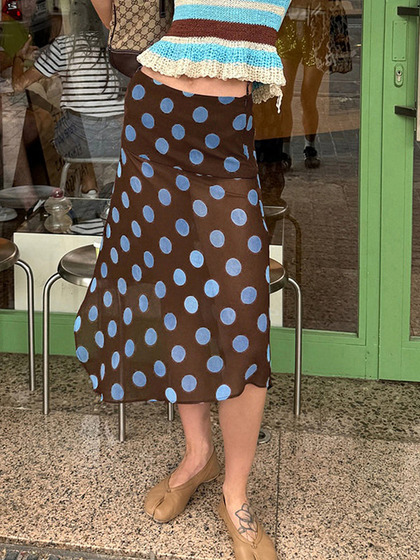 Contrasting Colours For A Holiday Vibe Maxi Skirt