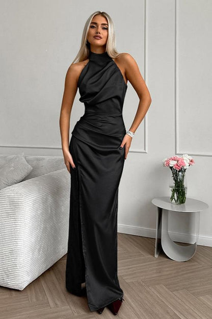 Waist-controlled Split Hip Dress