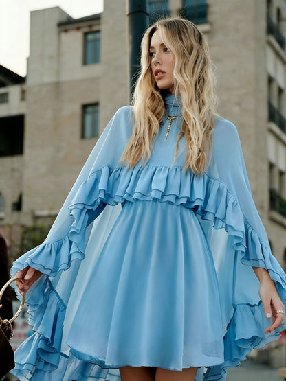 Camisoles Shawl Ruffle Chiffon 2-piece Sets