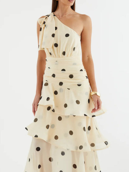 Kline Polka Dot Maxi Dress