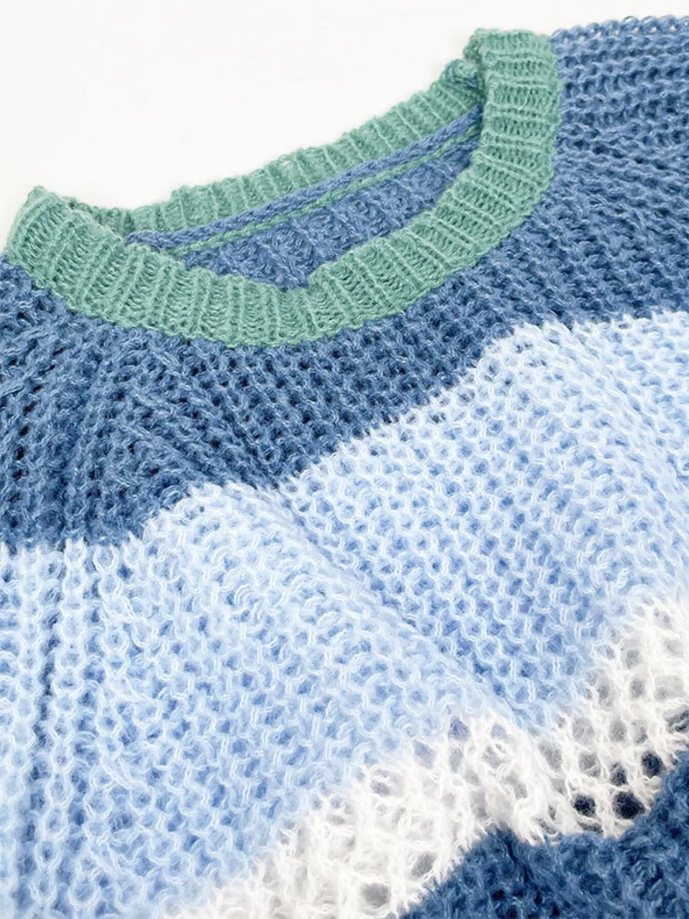 Caribbean Cropped Sweater