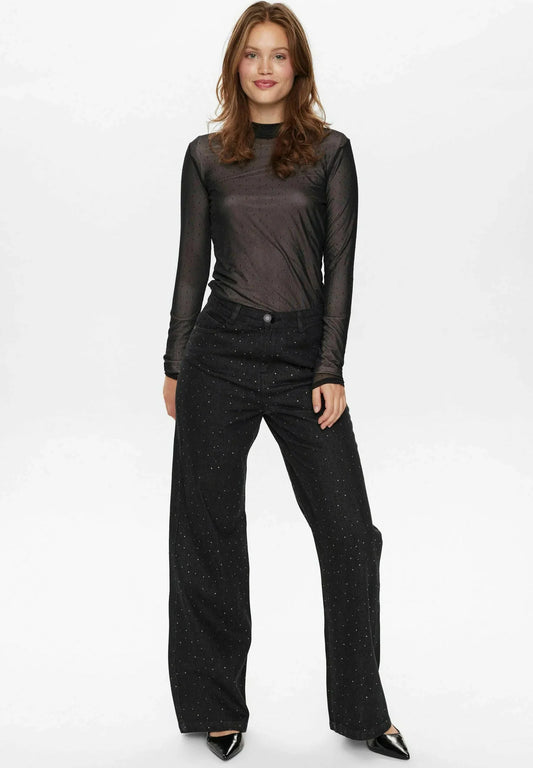 Holly Relaxed Glitter Jeans