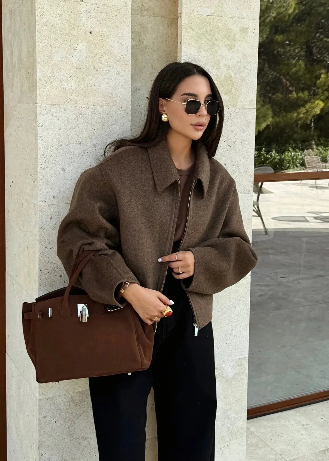 Timeless Woolen Lapel Jacket â_?Fall & Winter Essential