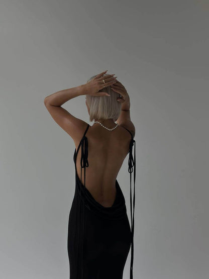 Dare to Dream Backless Maxi Dress