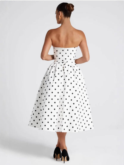 Polka Dots Maxi Dresses