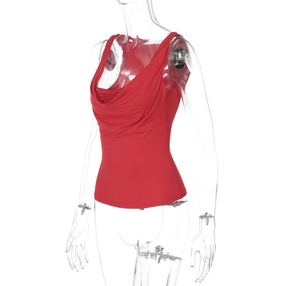 Oslo Top - Red